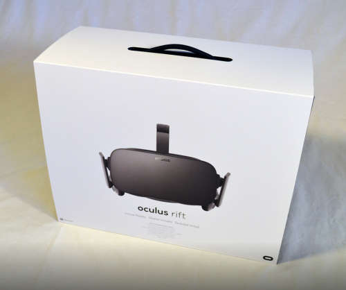 Oculus Rift Headset - Complete Setup & Box ** EXCELLENT CONDITION **