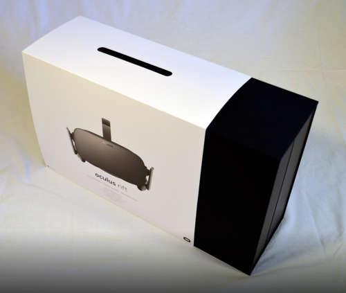 Oculus Rift Headset - Complete Setup & Box ** EXCELLENT CONDITION **