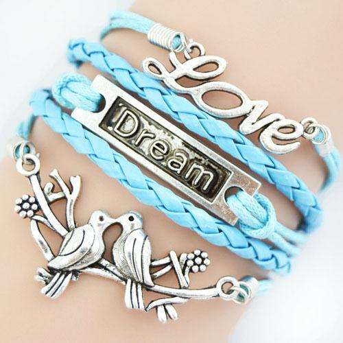 *Quick Shipping*Hot! Dream Love Infinity Bracelet