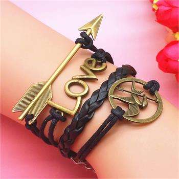 *Quick Shipping*Hot! "Hunger Games" Infinity Bracelet