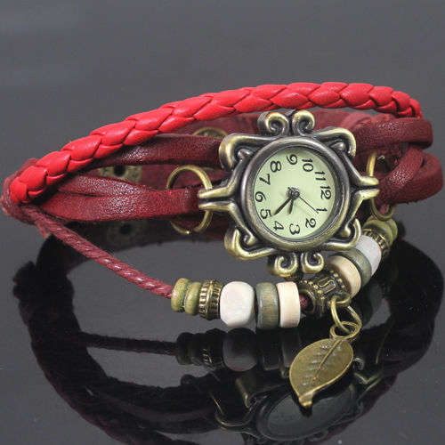Hot Selling !!! -- Vintage Style Leather Watch Bracelet