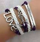Hot! "Where there's a will, there's a way" Infinity Bracelet