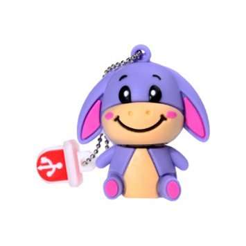 Lovely Cute Silicone Donkey 8 gig usb flash drive