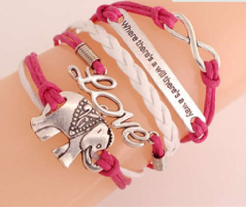 Never to be REPEATED Where there's a will there's a way Infinity Bracelet!!