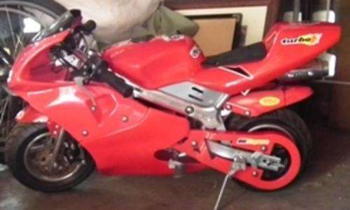 49CC Pocket Bike, hardly used, **like new**