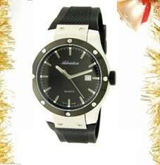 Adriatica 100% Swiss Made, Men Date Watch, Rubber Strap A8209.B214Q