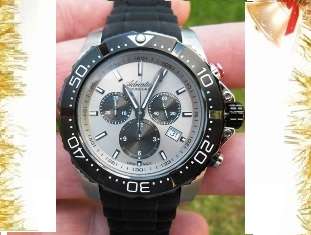 ADRIATICA*100% SWISS Made*Stunning Men Sports Chronograph A1102.5217CH