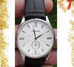 ADRIATICA, 100% SWISS Made Classic S/Steel Mens Thin Series Watch A1230.5263Q