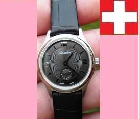 **ADRIATICA**100% SWISS Made , Classic Styling Charcoal Dial S/Steel Ladies Sapphire Watch