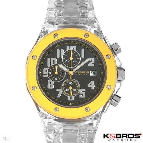 K AND BROS Brand New Gentlemens Chronograph Date Watch 9400-4