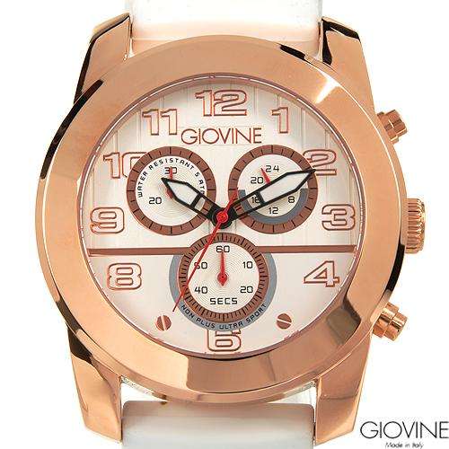 **Italian Styling**GIOVINE New Gentlemens Chronograph Watch OGI0037NRRGNR