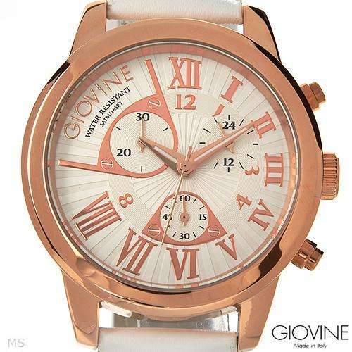 **Italian Styling**GIOVINE New Gentlemens Chronograph Watch OGI0025NRSLNR