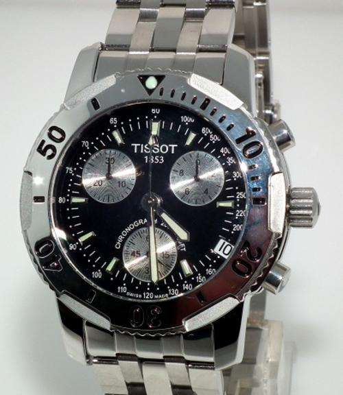 TISSOT PRS200 **Stunning** Mens Chronograph Sports Watch T17.1.486.53