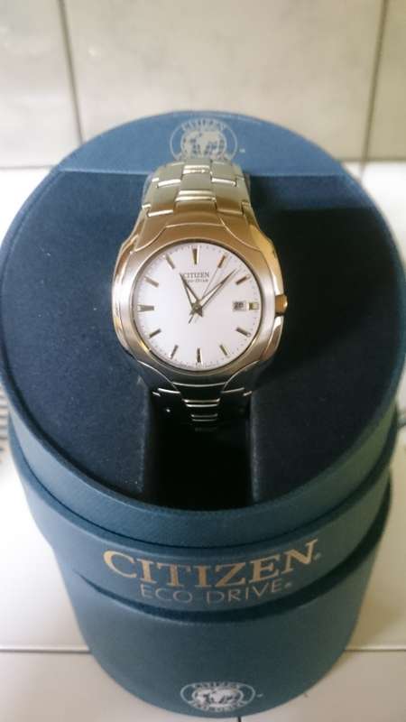 Genuine Citizen Eco Drive Silver and Gold Watch