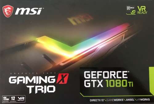 MSI 1080ti Gaming X Trio 11Gb