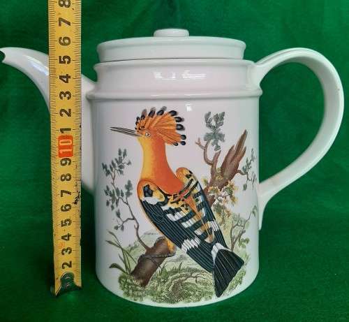 PORTMEIRION BIRDS OF BRITAIN PATTERN COFFEE POT