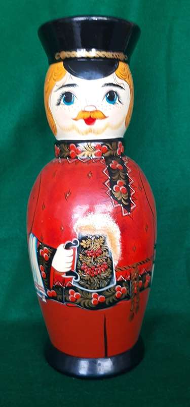 LARGE WOODEN RUSSIAN DOLL