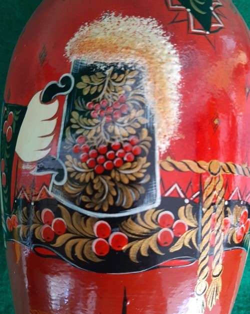 LARGE WOODEN RUSSIAN DOLL