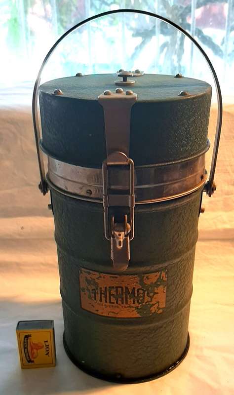 ART DECO 1930S MEGA THERMOS COMPANY FLASK