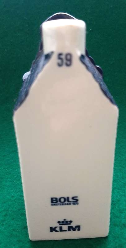 BOLS KLM BLUE DELFTS HOUSE  NO 59