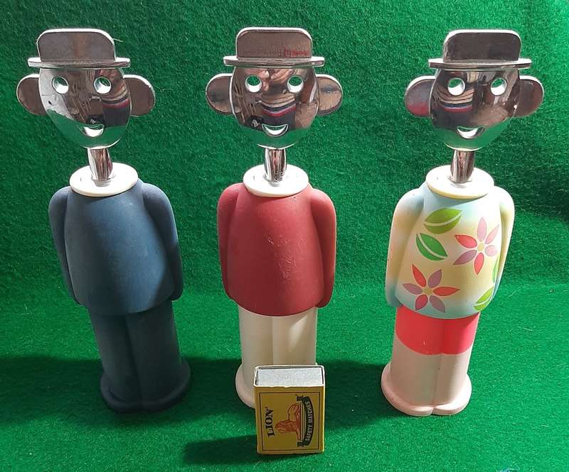 THREE  ALESSI ALESSANDRO FIGURINES