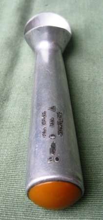 VINTAGE 1950S ROLL DIPPERS NO 20 CAST ALUMINUM ICE CREAM SCOOP MADE IN MAUMEE OHIO U.S.A