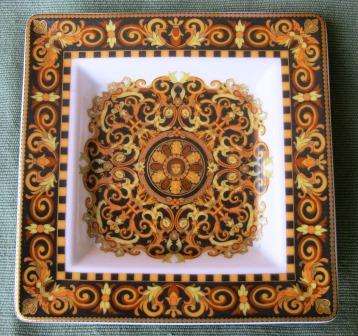 ROSENTHAL STUDIO- LINE VERSACE BAROCCO PATTERN TRAY