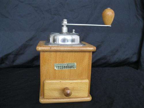 vintage 1960\70s beech wood zassenhaus coffee grinder