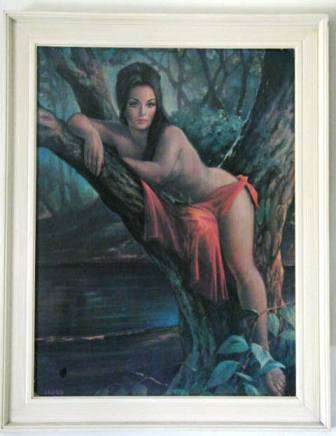 Retro 1960s J. H Lynch print (92 x72 cm)