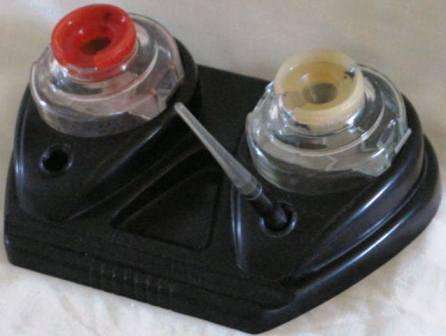 Art Deco, Bakelite, "Esterbrook, Dip - Less Fountain Well", inkstand, made in U.S.A