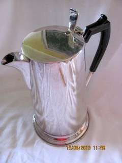 Silver Plated 'Seranco' E.P.N.S. B. M. Mount Hot Water Jug.