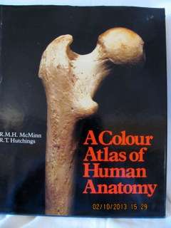Clour Atlas of Human Anatomy  RM Mcminn, RT Hutchings 6th print 1982  352p