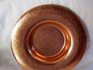Vintage Beaten Copper Charger....