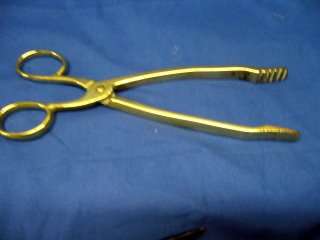 Solid Brass Fire Tongs.... ?England....