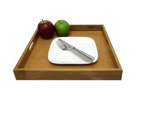 Bamboo square tray
