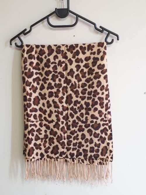 Leopard Pashmina Scarf Large size