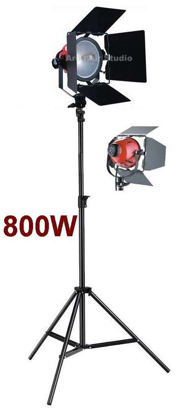 **SPECIAL** Brand New Red Head 800 watt with stand, dimmer, coolling ring