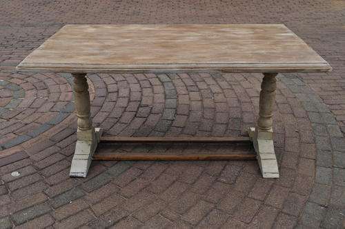 Refurbished Distressed 6 Seater Dining Room or Patio Table