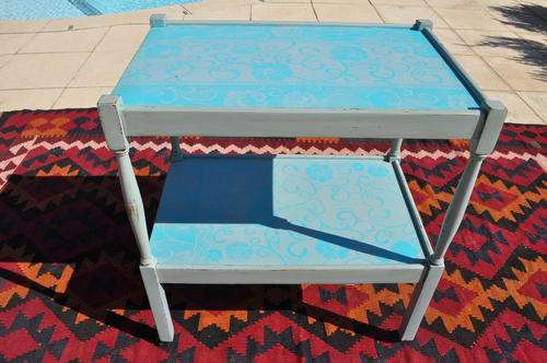 Painted Vintage Tea Trolley