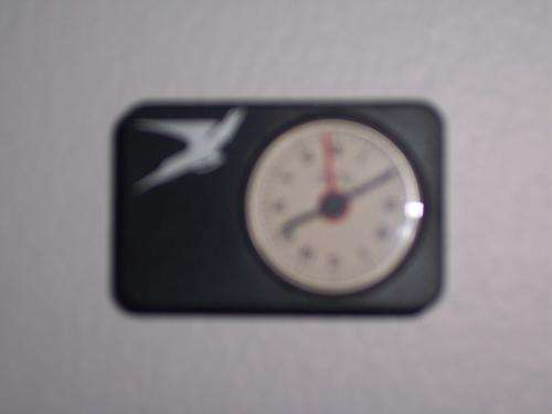 The Flying Springbok emblem (South African Airways) Clock