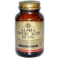 Solgar Alpha Lipoic Acid 60mg : 30 tablets