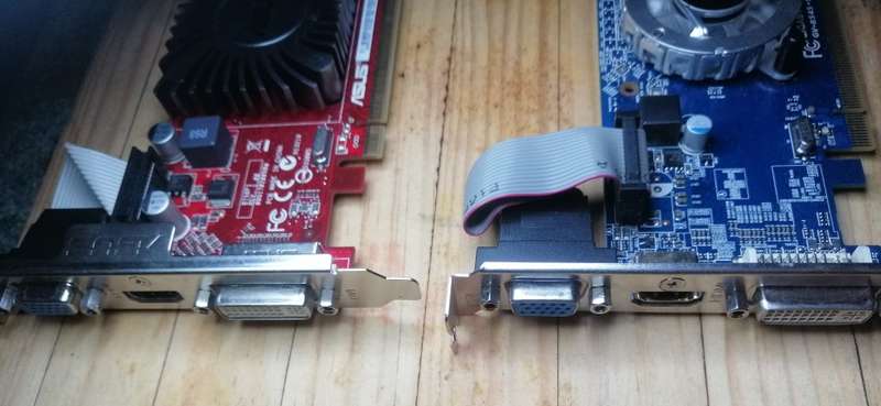 Gigabyte 5450 1gb & ASUS Radeon HD 5450 512MB Combo