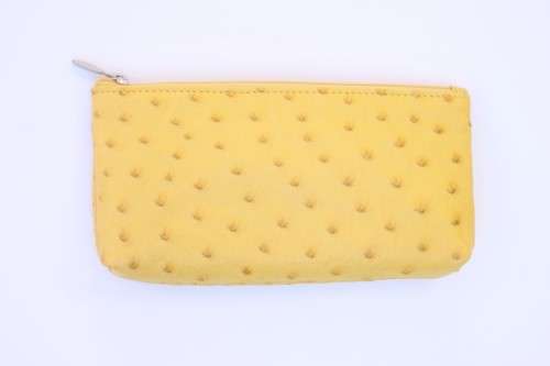 Ostrich Leather Purse