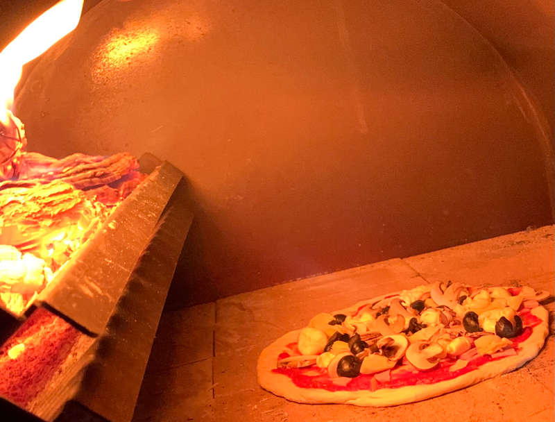 Professional pizza oven