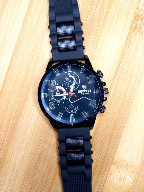 SPORTIME MENS CASUAL ANALOG WRIST WATCH