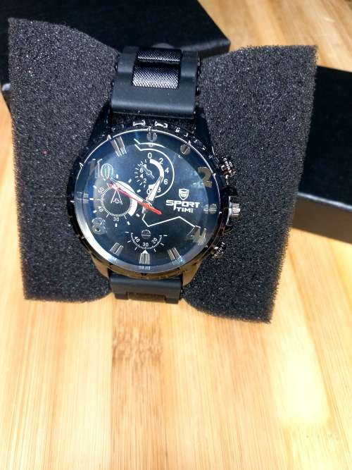 SPORTIME MENS CASUAL ANALOG WRIST WATCH
