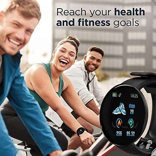 AR-18 Smartwatch Blood Pressure Smartwatch Waterproof Sport Fitness Tracker