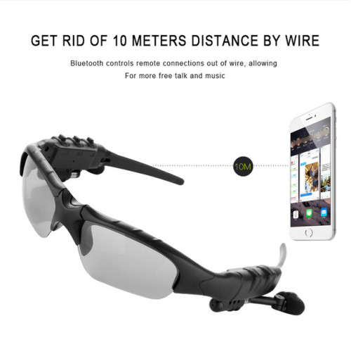 Wireless Bluetooth Sunglasses Earphone Headset