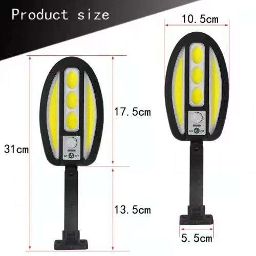 96 Cob Outdoor Solar Induction Led Wall Light