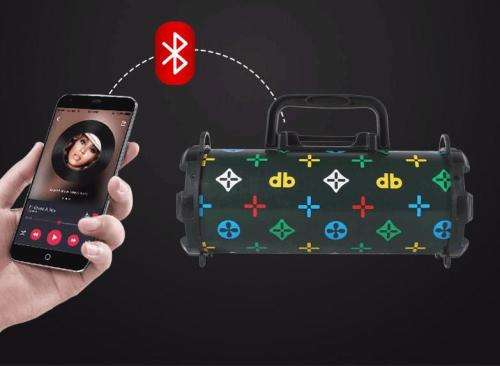 HF 29 Portable Wireless Bluetooth Speaker with USB Micro SD Slot